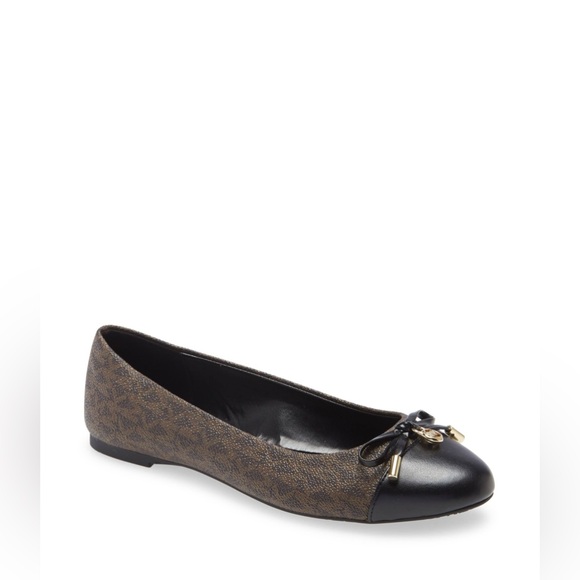 Michael Kors Melody MK signature toe cap slip-on flats - Picture 1 of 10